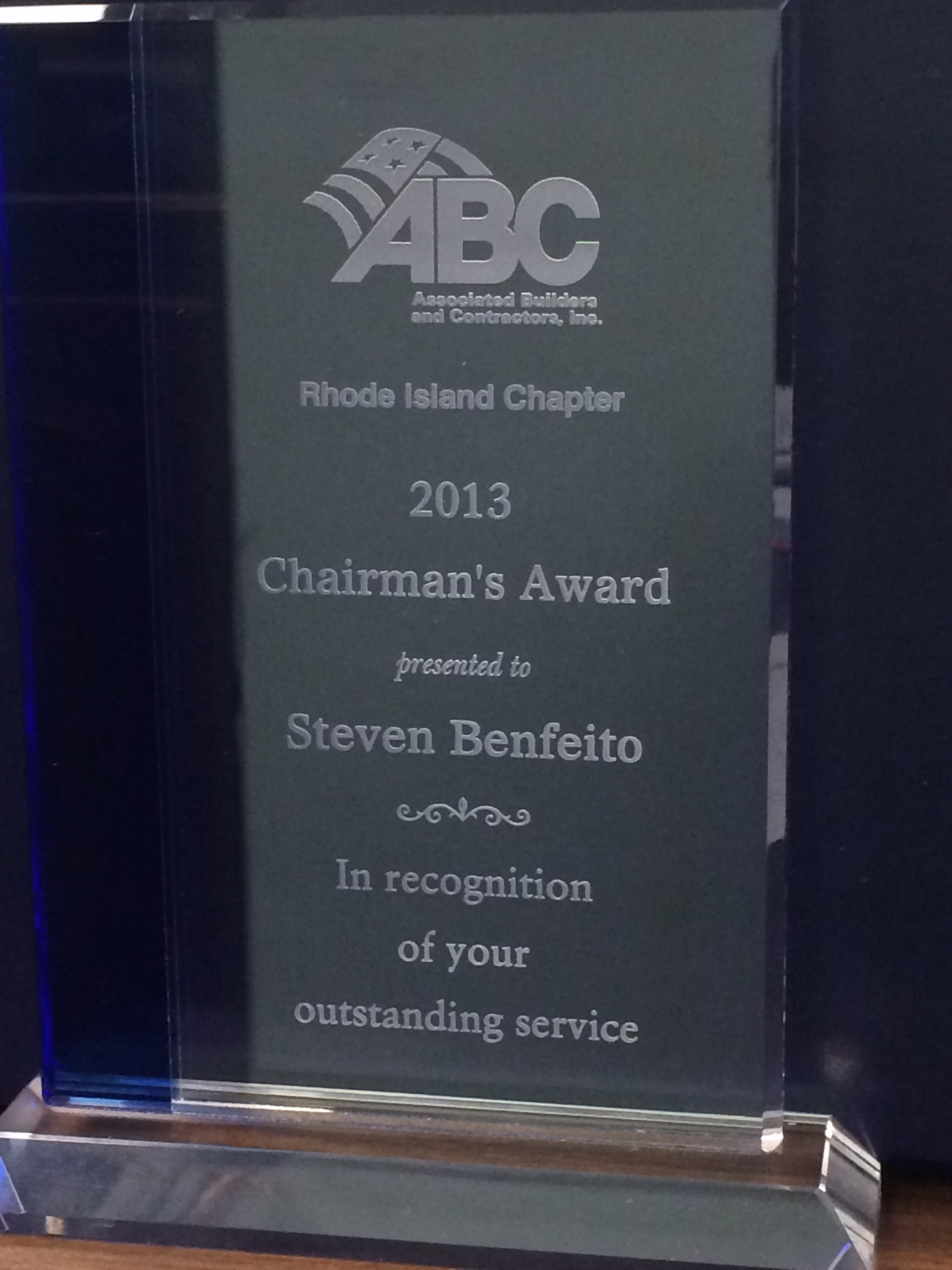 ABC award Benfeito
