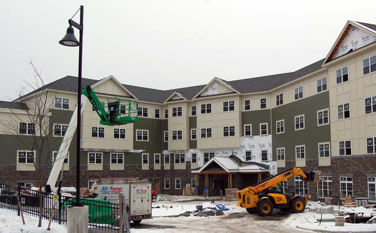 Construction of Brightview Arlington Nearly Complete Pro Con