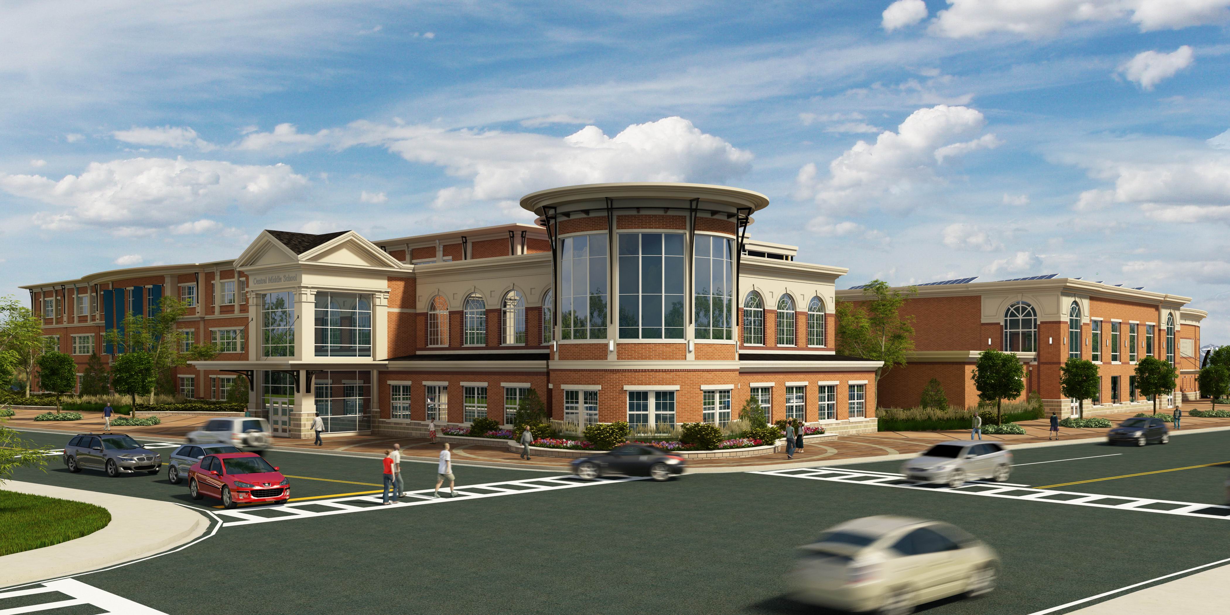Work On Schedule for Quincy Central Middle School HighProfile Quincy, MA Work is continuing