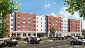 Rendering of Courtyard by Marriott in Edgewater, NJ