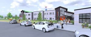 Rendering of Orchard Hill Elementary School in So Windsor