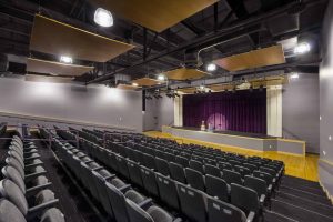 The new Joseph & Blanche Coutu Theater at Saint Raphael Academy