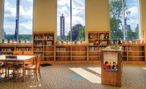 ICC Library - Photo courtesy Immaculate Conception Catholic Regional School