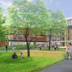 Amherst College Science Center - Exterior Courtyard_01