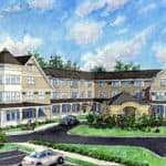 Artist rendering of The Residence at Firve Corners