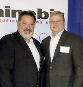 (l-r) Kevin French, Vice President and Denis Landry, President