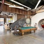Interior of Brookline Teen Center