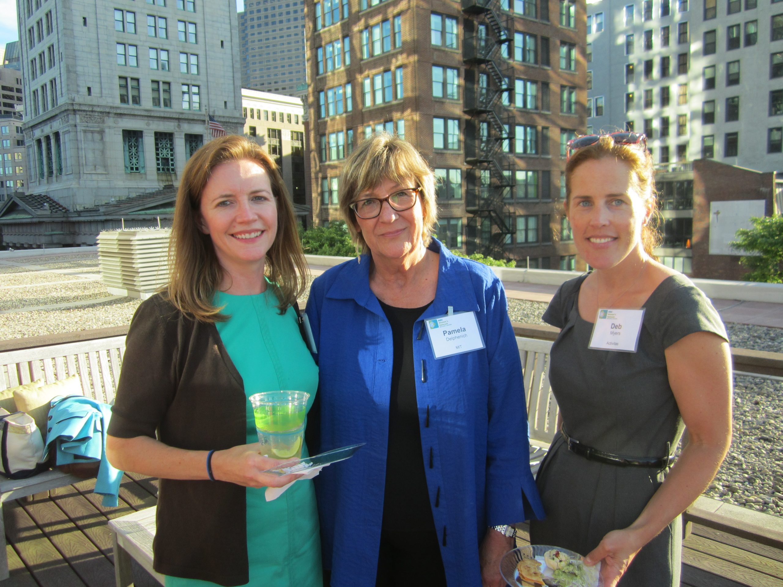 Lizetta Fennessy (Haley & Aldrich), Pam Delphenich (MIT) & Deb Myers (Activas)
