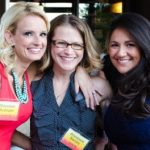 (l to r) Maureen Rystrom Of J. Calnan & Associates, Anastasia Barnes of High-Profile, and Kris Esposito of Office Resources, Inc.