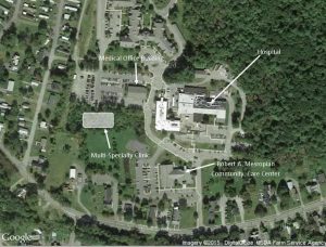 Aerial of MSC location