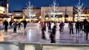 Ice Rink at Night / Photo by WS Development