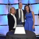 (l-r) Pamela Volm, ABC National Chair, Nathan Peck, Jane Kaplan Peck (Photo Credit: Kevin Dietsch)