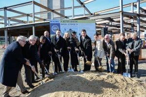 Groundbreaking at RoxboryCrossing