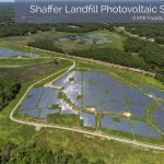 Shaffer landfill  - aerial view