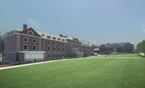 Rendering of Babson College Residence Halls