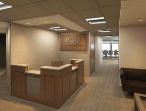 Reception Area of Manion Gaynor & Manning LLP