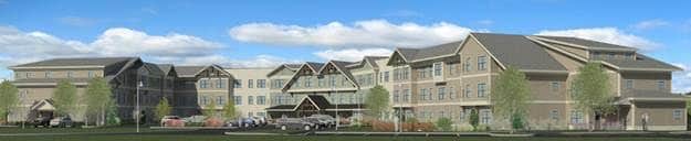 Rendering of Stroudwater Lodge, Westbrook, ME