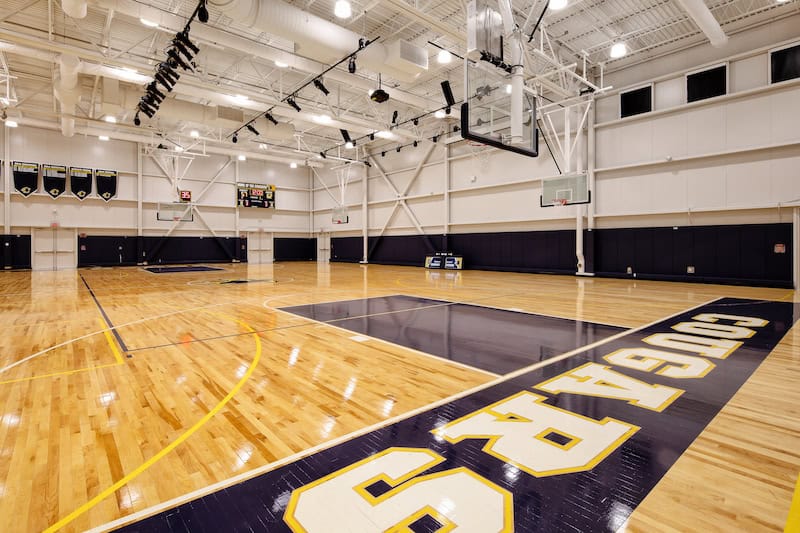 Athletic Center Construction and Multipurpose Space Design High