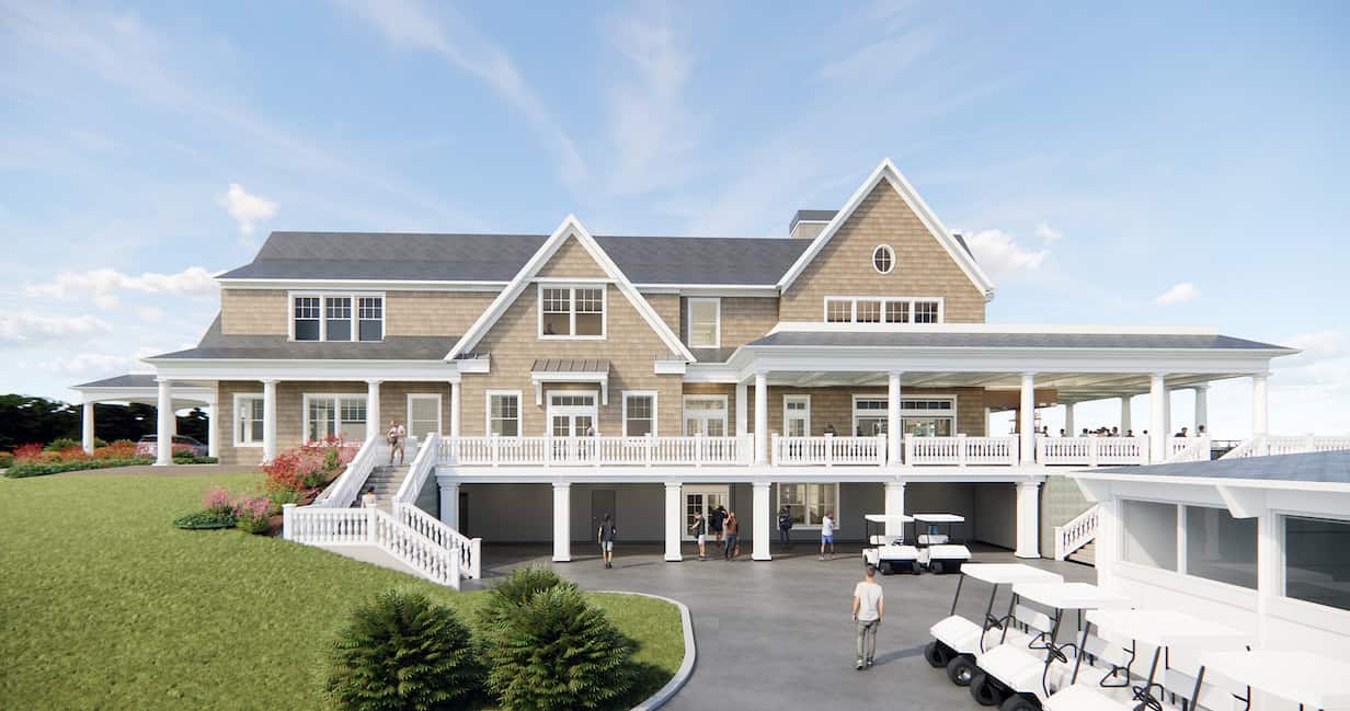 TANGRAM ×ANTICOUNTRYCLUB clubhaus KBE Breaks Ground on New Clubhouse at Wampanoag Country Club